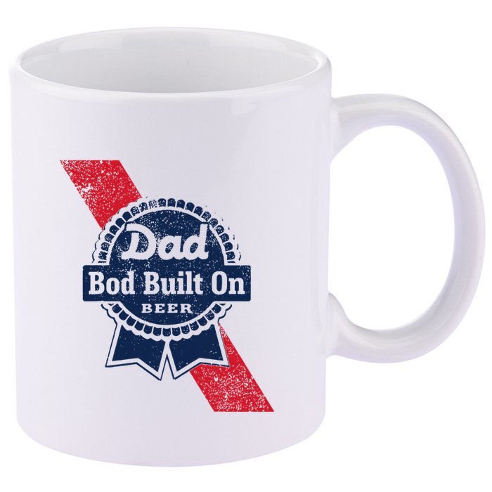 Bald Is Beautiful 4th Of July Independence Day Bald Eagle 11oz C Handle Ceramic Mug