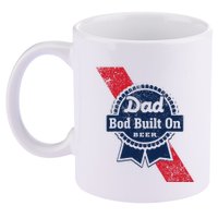 Bald Is Beautiful 4th Of July Independence Day Bald Eagle 11oz C Handle Ceramic Mug