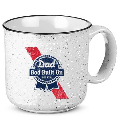 Bald Is Beautiful 4th Of July Independence Day Bald Eagle 15oz Campfire Ceramic Mug