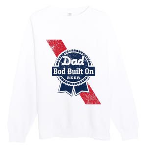 Bald Is Beautiful 4th Of July Independence Day Bald Eagle Premium Crewneck Sweatshirt