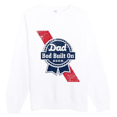 Bald Is Beautiful 4th Of July Independence Day Bald Eagle Premium Crewneck Sweatshirt