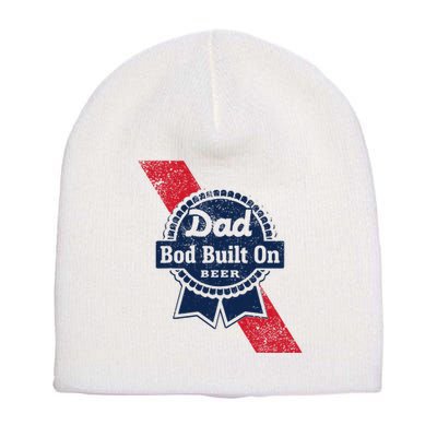 Bald Is Beautiful 4th Of July Independence Day Bald Eagle Short Acrylic Beanie