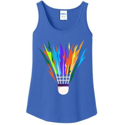 Badminton I Badminton Ball I Badminton Racket Shuttlecock Great Gift Ladies Essential Tank