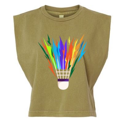 Badminton I Badminton Ball I Badminton Racket Shuttlecock Great Gift Garment-Dyed Women's Muscle Tee