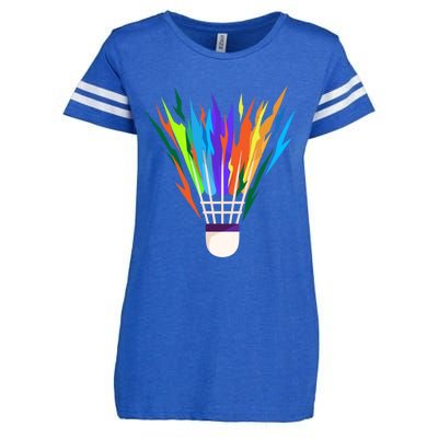 Badminton I Badminton Ball I Badminton Racket Shuttlecock Great Gift Enza Ladies Jersey Football T-Shirt