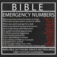 Bible Emergency Hotline Numbers Adult Drive Performance Visor