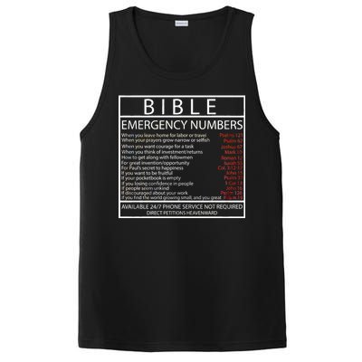 Bible Emergency Hotline Numbers PosiCharge Competitor Tank