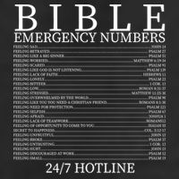 Bible Emergency Numbers Cool Comfort Performance Bucket Hat
