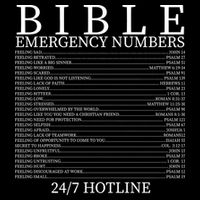 Bible Emergency Numbers Women's V-Neck T-Shirt