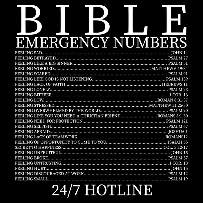 Bible Emergency Numbers Women's V-Neck T-Shirt