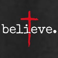 Believe In Cross Christian Saying Adult Drive Performance Visor