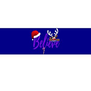 Believe In Christmas Gift Bumper Sticker