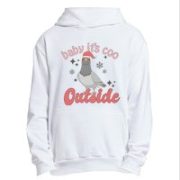 Baby ItS Coo Outside Funny Bird Nerd Christmas Urban Pullover Hoodie