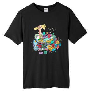 Buried In Crafting Supplies But IM Fine Tall Fusion ChromaSoft Performance T-Shirt