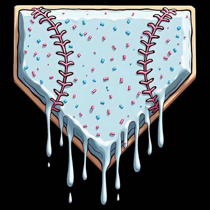 Baseball Ice Cream Dripping Women 16 in Basic Backpack