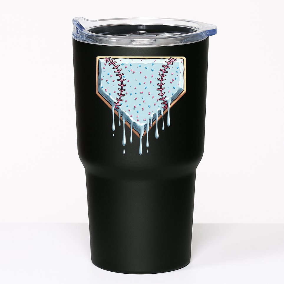 Baseball Ice Cream Dripping Women Tumbler