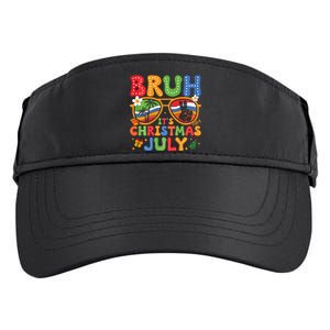 Bruh ItS Christmas In July Sunglasses Summer Beach Xmas Adult Drive Performance Visor