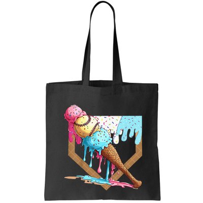 Baseball Ice Cream Dripping Drip Bag