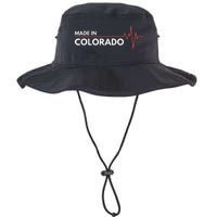 Born In Colorado Heartbeat Place Of Birth Legacy Cool Fit Booney Bucket Hat