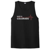 Born In Colorado Heartbeat Place Of Birth PosiCharge Competitor Tank