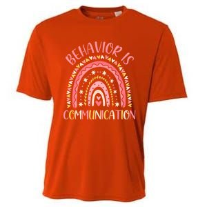 Behavior Is Communication Special Education Sped Teacher Gift Cooling Performance Crew T-Shirt