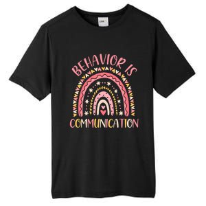 Behavior Is Communication Special Education Sped Teacher Gift Tall Fusion ChromaSoft Performance T-Shirt