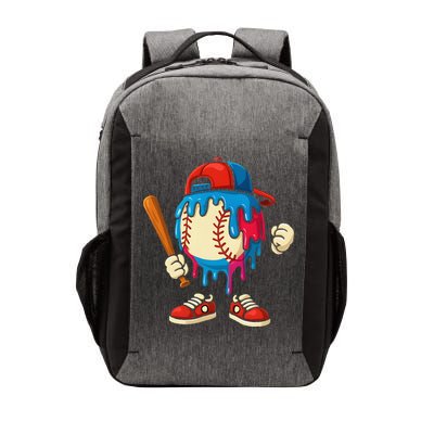 Baseball Ice Cream Drip Sport Game Day Gift Vector Backpack