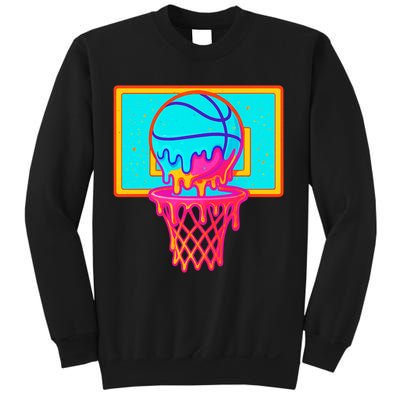 Basketball Ice Cream Drip Sweatshirt