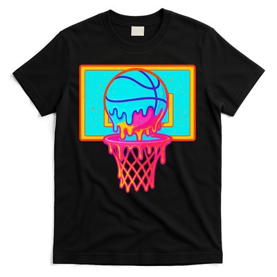 Basketball Ice Cream Drip T-Shirt