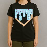 Baseball Ice Cream Dripping Drip T-Shirt