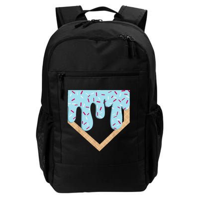 Baseball Ice Cream Dripping Drip Backpack