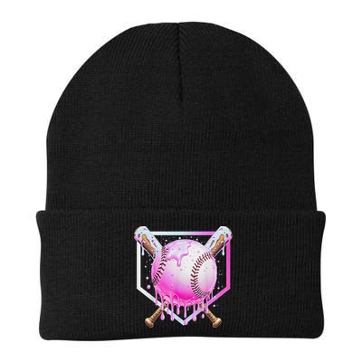 Baseball Ice Cream Home Plate Baseball Lover Beanie