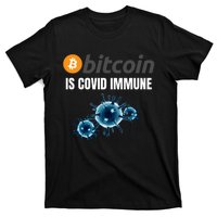 Bitcoin Is COVID Immune, Unstoppable, Plan B, Cryptocurrency, Blockchain, Crypto T-Shirt