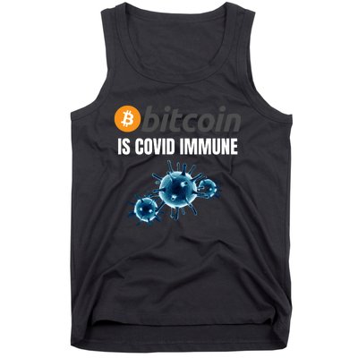 Bitcoin Is COVID Immune, Unstoppable, Plan B, Cryptocurrency, Blockchain, Crypto Tank Top