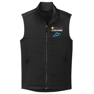 Bitcoin Is COVID Immune, Unstoppable, Plan B, Cryptocurrency, Blockchain, Crypto Collective Smooth Fleece Vest