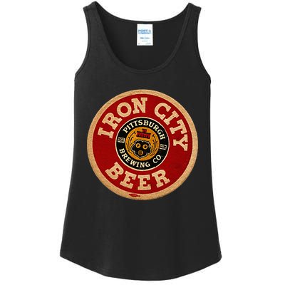 Beer Irons City Pittsburgh Beer Lover Ladies Essential Tank