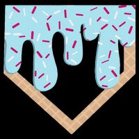 Baseball Ice Cream Dripping Home Plate Drip Impact Tech Backpack