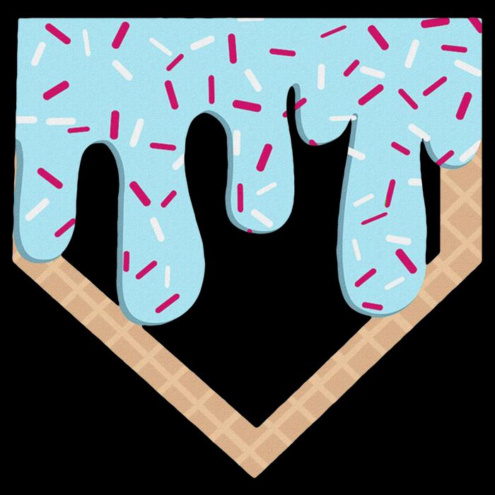 Baseball Ice Cream Dripping Home Plate Drip Impact Tech Backpack