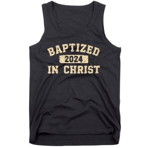 Baptized In Christ 2024 Tank Top