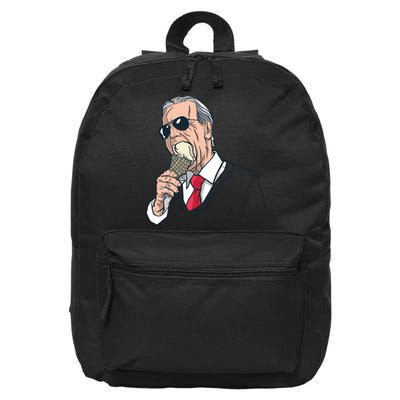 Biden Ice Cream 16 in Basic Backpack