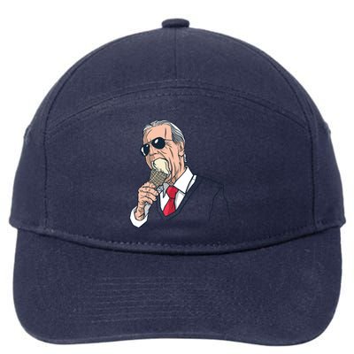 Biden Ice Cream 7-Panel Snapback Hat