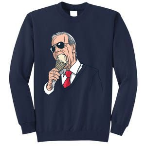 Biden Ice Cream Tall Sweatshirt