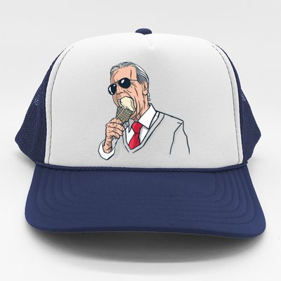 Biden Ice Cream Trucker Hat