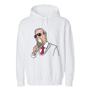 Biden Ice Cream Garment-Dyed Fleece Hoodie