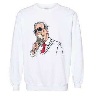 Biden Ice Cream Garment-Dyed Sweatshirt