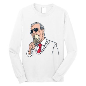 Biden Ice Cream Long Sleeve Shirt