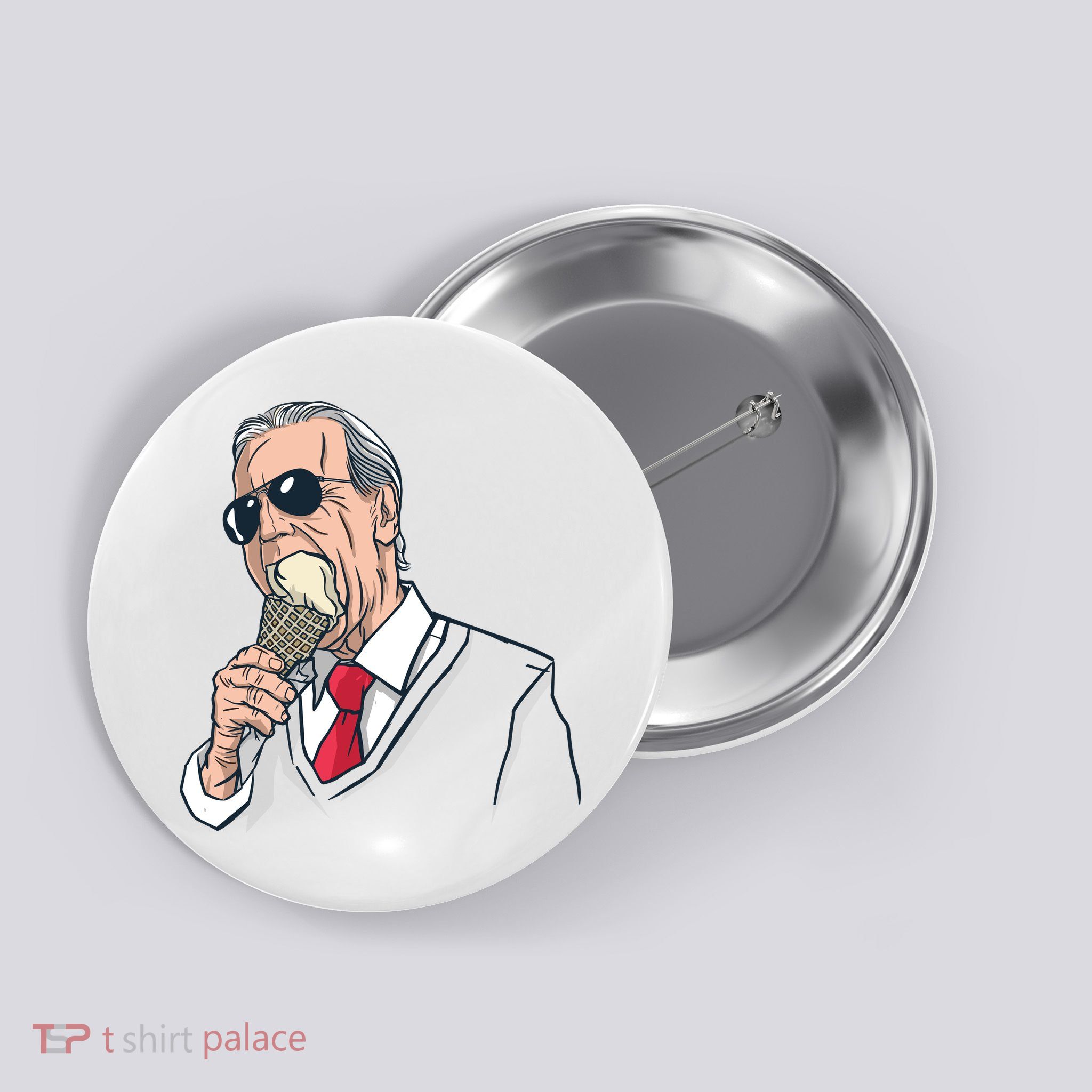Biden Ice Cream Button