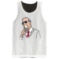 Biden Ice Cream Mesh Reversible Basketball Jersey Tank