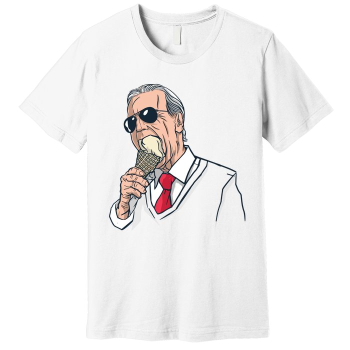 Biden Ice Cream Premium T-Shirt