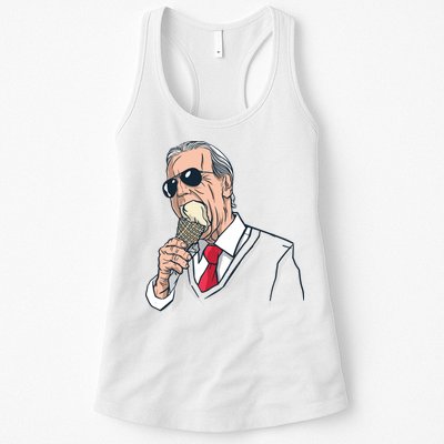 Biden Ice Cream Womens Tank Top